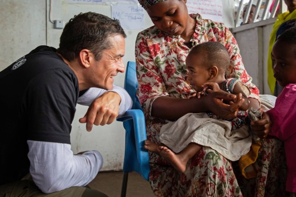 UNICEF Goodwill Ambassador Orlando Bloom visits the Democratic Republic of the Congo